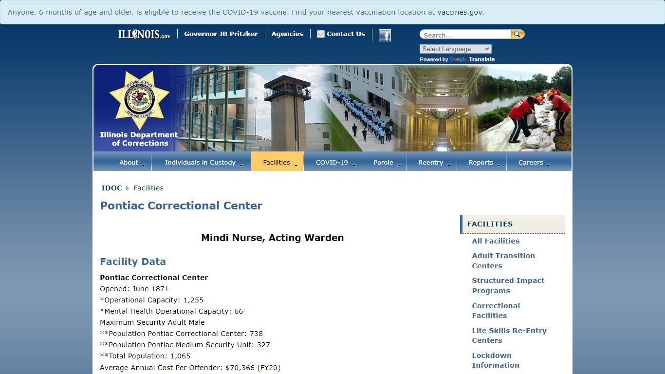 Pontiac Correctional Center - Illinois